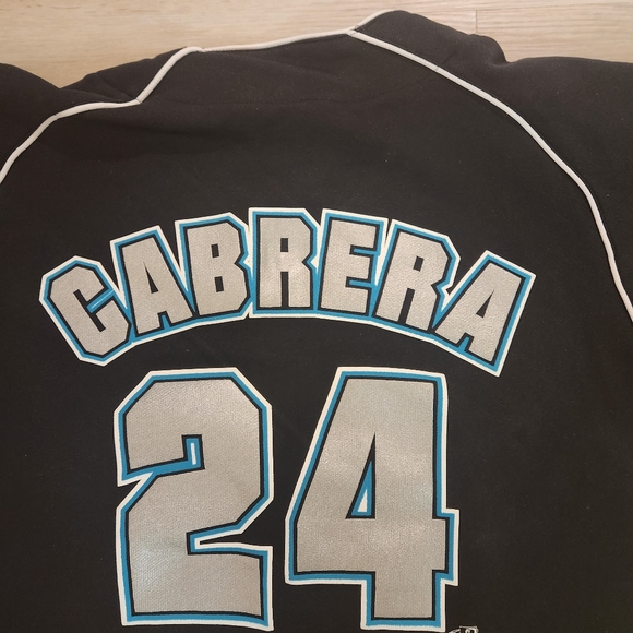Retro Florida Marlins Miguel Cabrera Jersey by Dynasty. - Picture 6 of 6